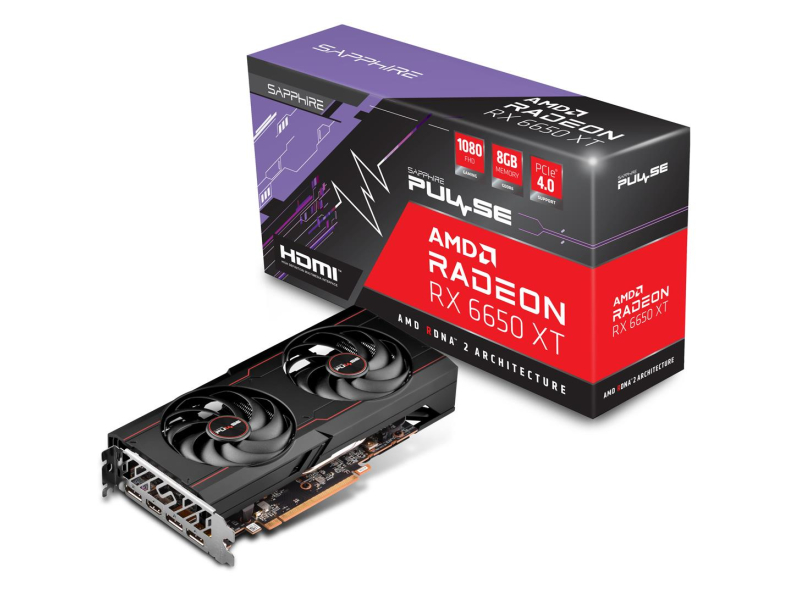 Sapphire Radeon RX 6650 XT PULSE GAMING OC 8GB GDDR6